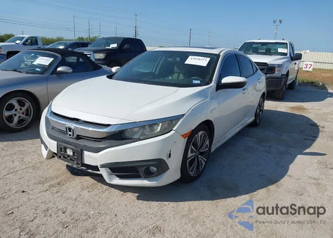 2016 Honda Civic Ex-T из США, поврежденный, VIN 19XFC1F32GE024195